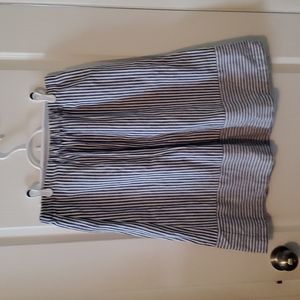 J. Crew Striped Skirt